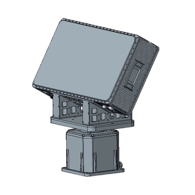 160W Active Phased Array Grenzsicherheitsradar für niedrige kleine und langsame Ziele