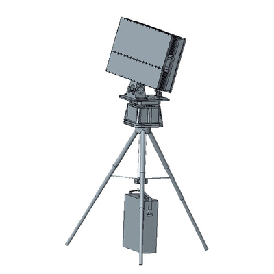 Phased Array Three Coordinate Border Radar System Ku-Band Festkörperdesign