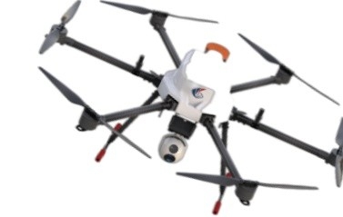 Mehrzweck-UAV-Drohne mit sechs Rotoren 10 m/s Höchstgeschwindigkeit