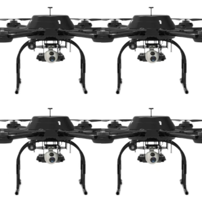 8 Rotoren Schwerlastnetzwerk UAV 30kg Ebene mit AI Drei-Achsen-Serie Fotoelektrische Linse