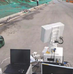 Zwei-dimensionale Phasen-Radar-Array